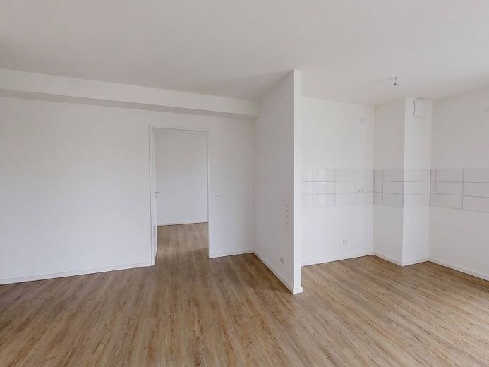 ** Ein Ort zum Wohlfühlen: 3-Zimmer-Wohnung mit offener Küche und Balkon in Bonn-Tannenbusch ** – Ansicht II: Wohn- und Esszimm…