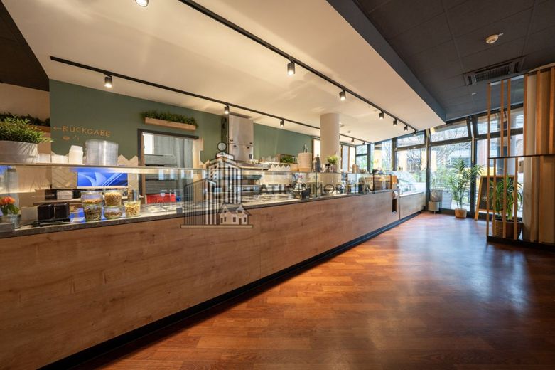 ATIK: Attraktive Gastronomiefläche im frequentierten Gesundheitszentrum – Innenansicht