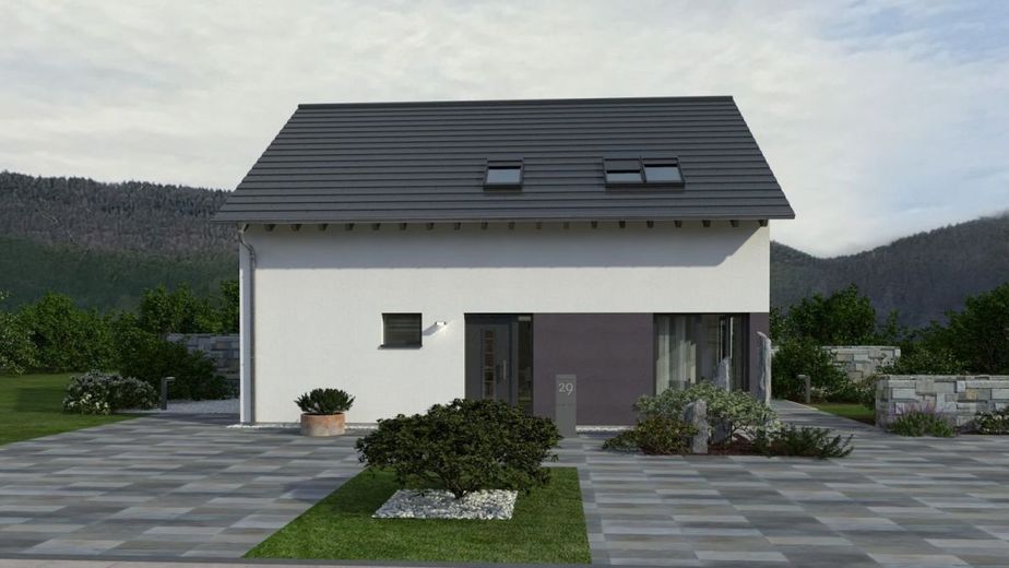 UNA CASA CHE CONVINCE PER LA GRANDE DISPONIBILITÀ DI SPAZIO – Ansicht Eingang