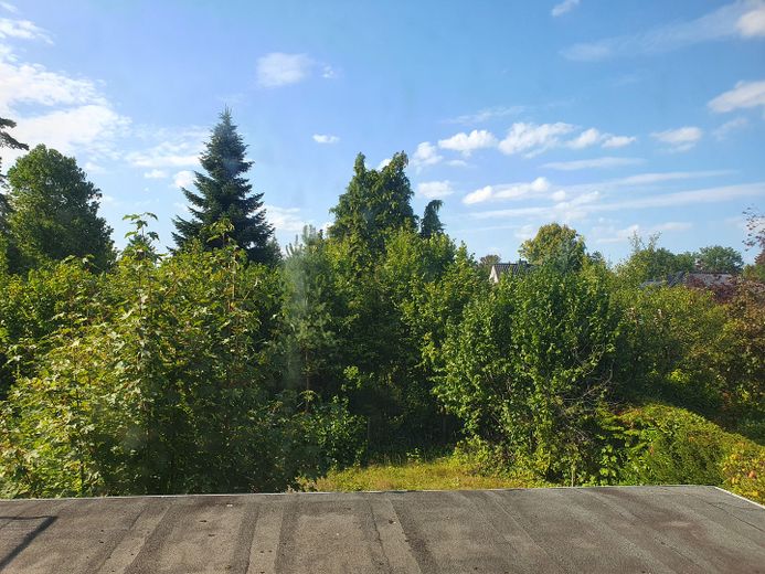 Wohnen wo Hamburg am schönsten ist Einfamilienhaus Doppelhaus Grundstück in Duvenstedt / Walddörfer – Bick von der Dachterrasse