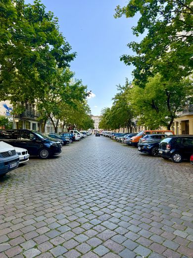 Provisionsfrei: 89m² Altbau am Helmholzplatz, Balkon, bezugsfrei – Blick