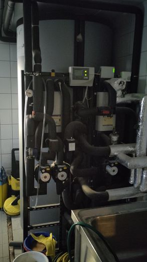 Solarthermieheizungsanlage