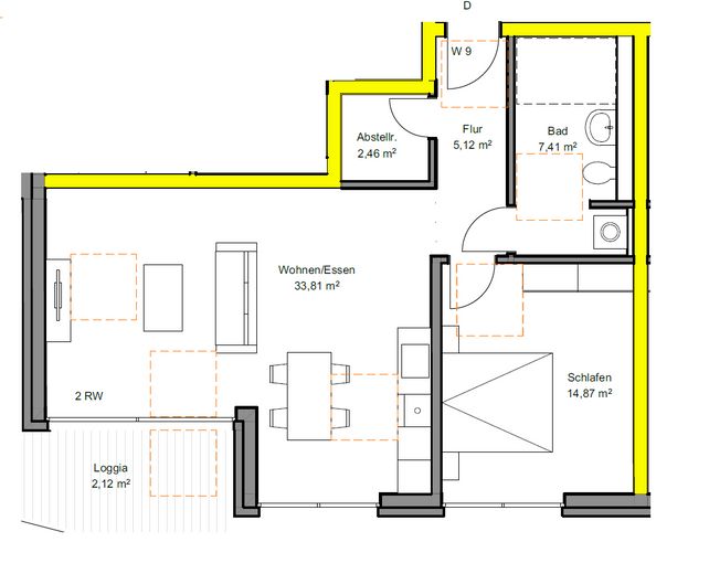 Modern, zentral und barrierefrei wohnen – Neubauwohnungen in Brakel – Wohnung im 1. OG