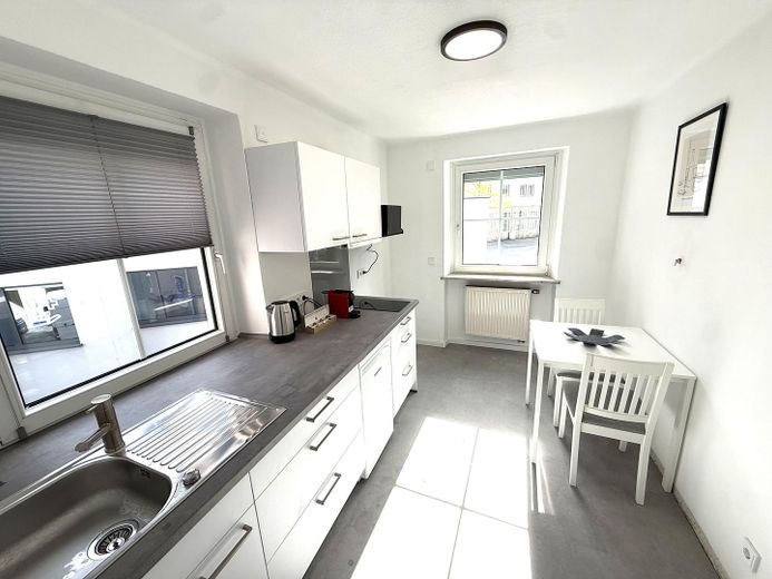 1- 2 Zimmer-Appartements - voll möbliert – Appartement A4 Küche 1 ZKB