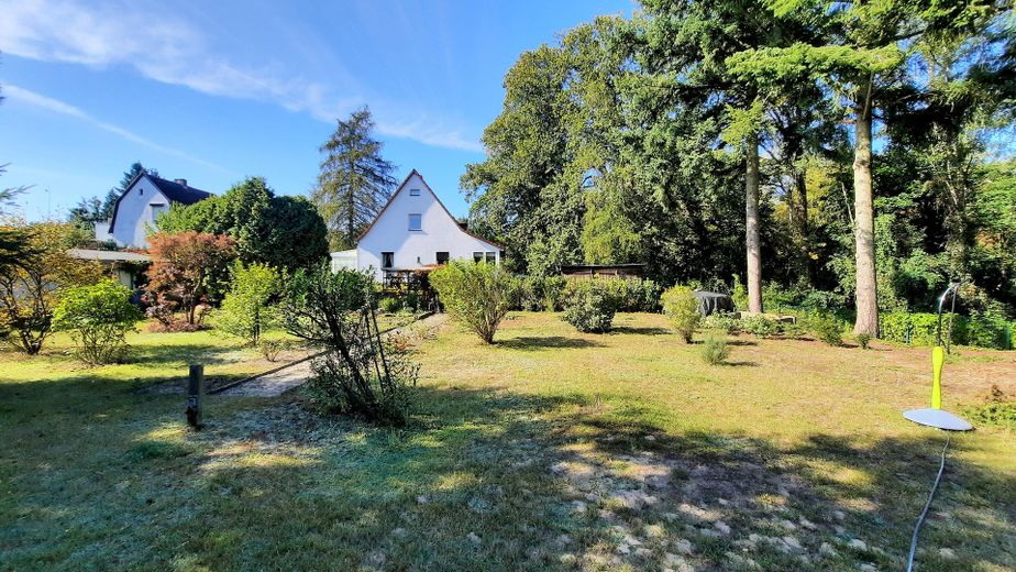 Baugrundstück Blick nach West