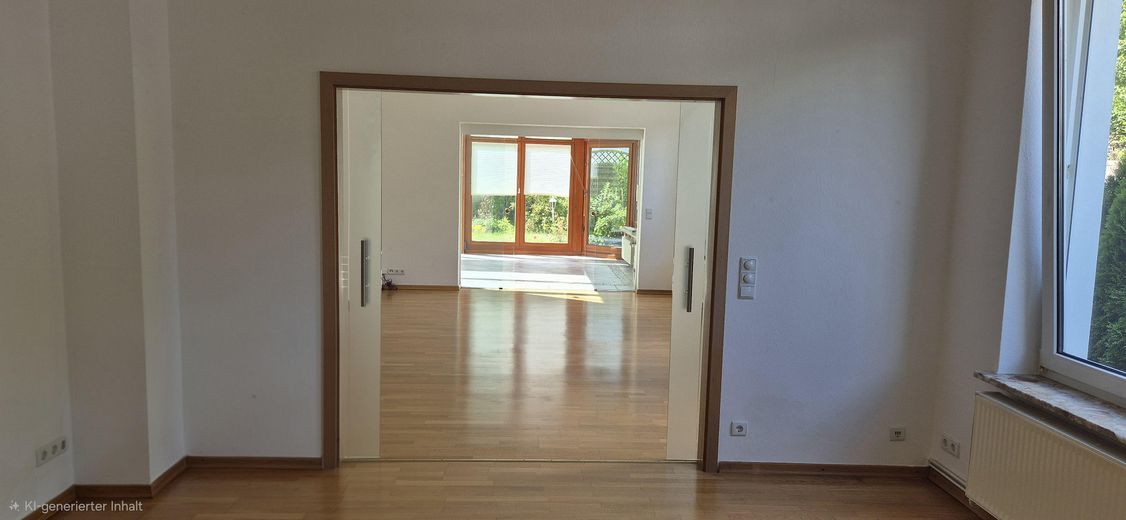 120 m² का गर्म विंटरगार्डन, टैरेस और बगीचे सहित – Schleswig में असाधारण अपार्टमेंट – Viel Platz: