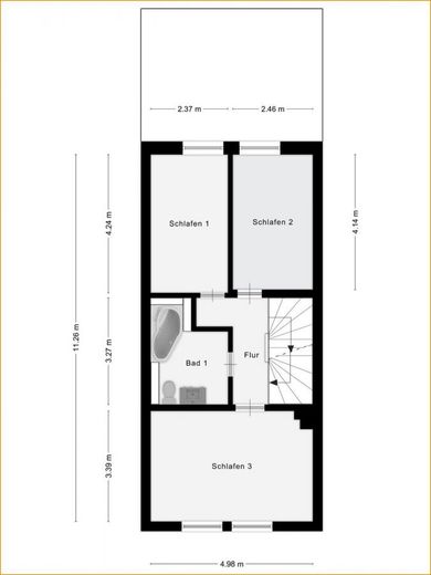 IIdyllisches Familiennest: Ihr Zuhause mit weitläufigem Garten – 1. Obergeschoss