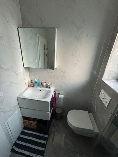 Beautiful 1-room apartment "for rent to students only" – Badezimmer