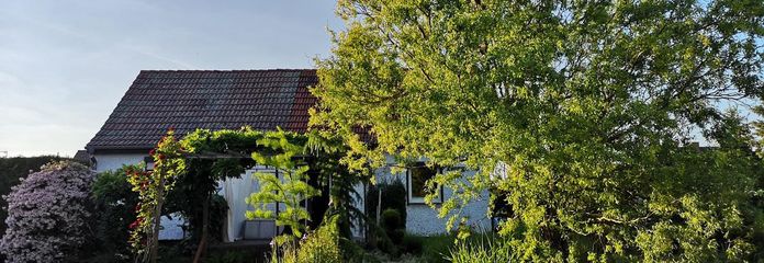 Hausansicht vom Garten