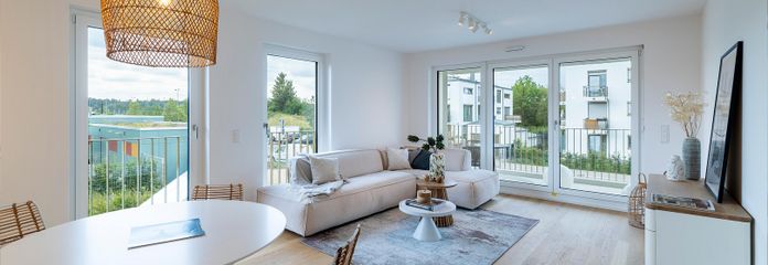 *BEZUGSFERTIG* WUNDERSCHÖNE 3-ZIMMER-WOHNUNG MIT SÜD-WEST-AUSRICHTUNG!