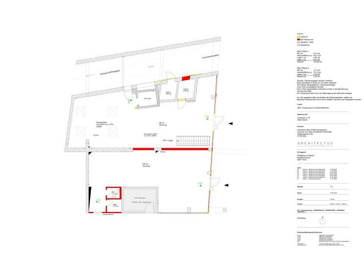 Neuwertige Ladenfläche in ansprechender Lage in Brühl – Plan GE05 EG