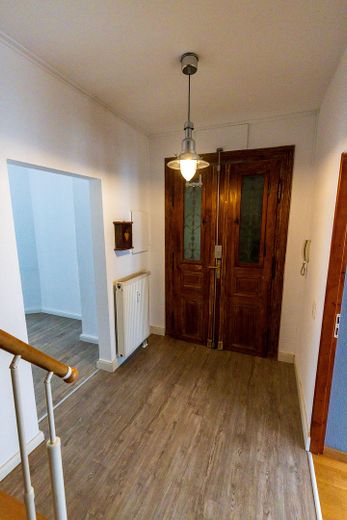 Listed monument-protected maisonette · 137m²· 70 m² roof terrace · elevator · vacant · Leipzig Zentrum-Nord – Wohnungseingang/ Flur