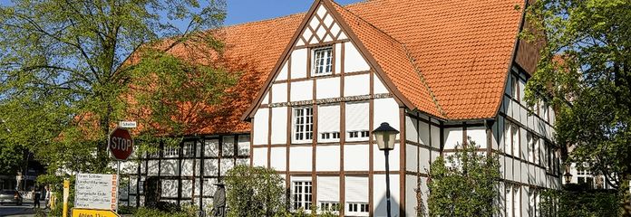 Wunderbare 3ZKB Wohnung in Fachwerkhaus zentral in Sendenhorst. Top Lage und Ausstattung – Außen