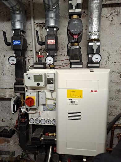 Fernwärme-Station aus 2022