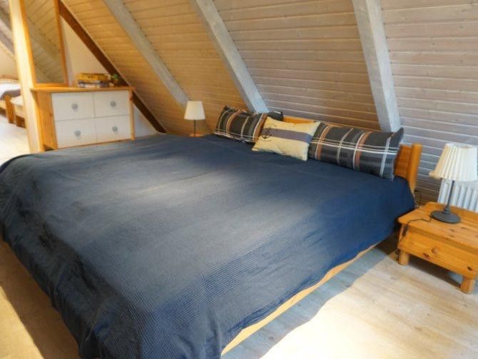 Ferienhaus DG Schlafzimmer 1 