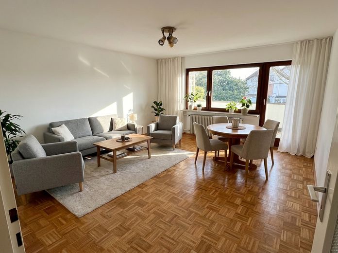 Frisch renoviert: helle 3-Zimmer-Wohnung mit sonnigem Balkon – Foto 6