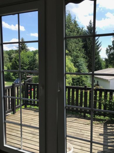 Yield rental house and agricultural areas in Mirow – WE 03 Balkon
