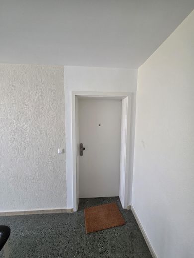 Nicht alltägliche 2,5 Raum Komfortwhg. großer Sonnenbalkon, Bad: Wanne + Dusche, Echtholzparkett – Wohnungseingangstür