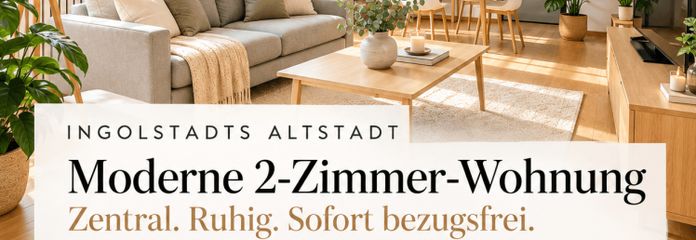 BEZ PROWIZJI! Zmodernizowane mieszkanie 2-pokojowe z windą na Starym Mieście w Ingolstadt