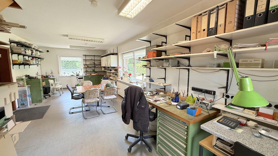 +++Provisionsfrei+++Wachendorf- flexibler  Bungalow aus 2005  zu verkaufen – Werkstatt/Büro EG v. 35 qm