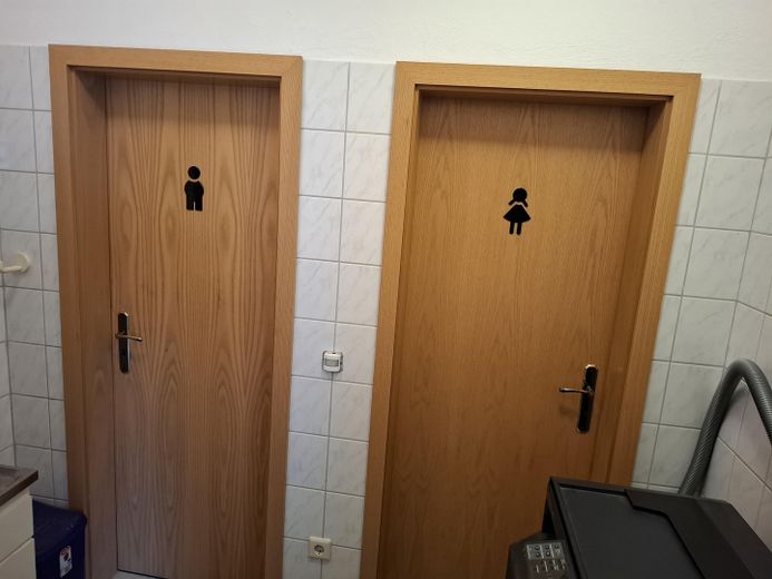 Toiletten Büro