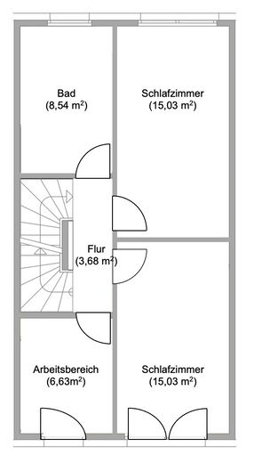 München-Pendler: 20 Min zum Ostbahnhof – modernes, energieeffizientes Haus A+ (2019) – Obergeschoss