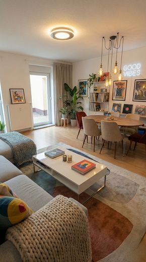 Beispielmöblierung Wohnzimmer