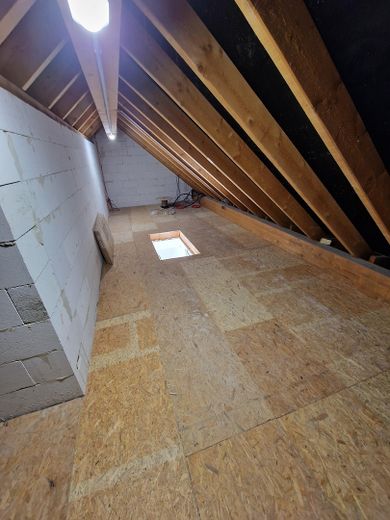 Przestronny dom z 6 pokojami o powierzchni 190 m² | Rodzina, wspólne mieszkanie kilku pokoleń i praca zdalna – Dachboden