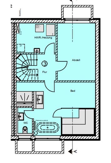 Haus am Leuchtturm – Grundriss UG