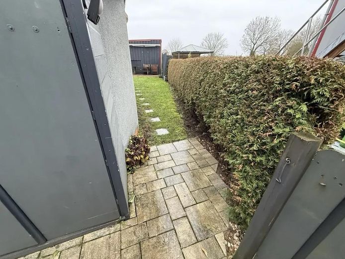Appartamento al piano terra senza barriere architettoniche con terrazza, giardino, sauna e moderne tecnologie energetiche a Eckhorst – Gartenzugang