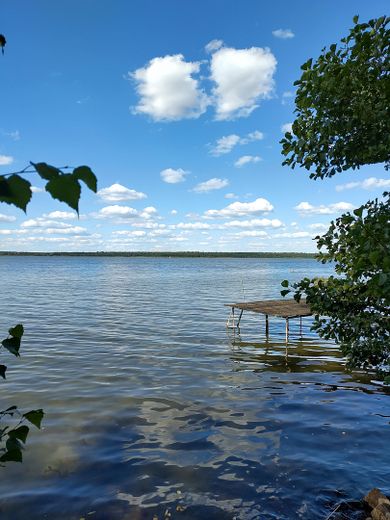 2 HÄUSER AM SEE: Stadtvilla+Cottage, Seezugang m. Bootssteg, Garten, Terrasse, Ferienwohnung – Eigener Seezugang
