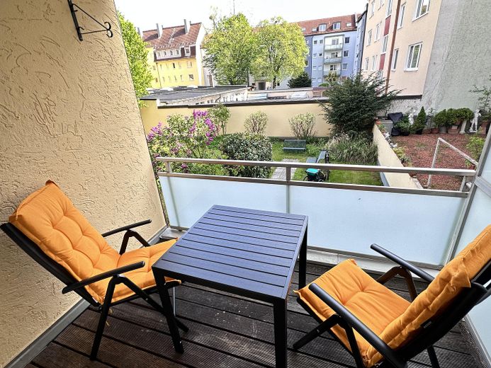 Balcony from the livingroom