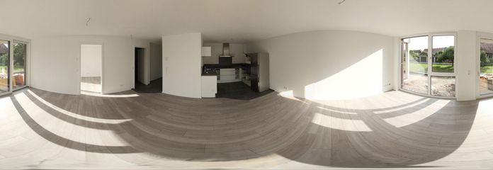 offenes Wohnzimmer/Küche
