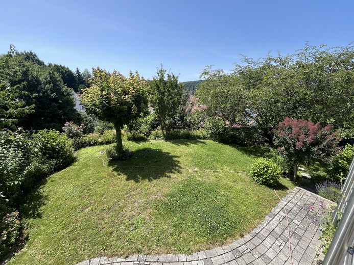 Eingezäunter Garten