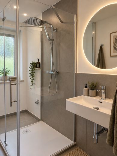 Frisch modernisierte 3-Zimmer-Wohnung mit Loggia – sofort bezugsfrei und Provisionsfrei – WC mit KI dekoriert