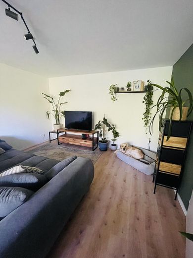Kernsanierte Wohnung mit Blick auf Goethepark – Zimmer 1 (Wohnzimmer)