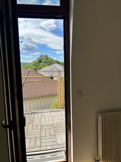 Blick auf den Balkon
