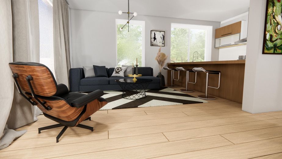 Ekskluzywny 4-pokojowy apartament typu penthouse – nowa inwestycja w Gattendorf – Wohn-/Essbereich