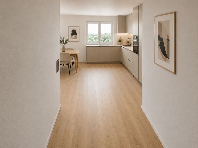 Moderne 2-Zimmer-Wohnung mit Balkon und großem Garten | KfW 40 QNG | Erstbezug – Foto 5
