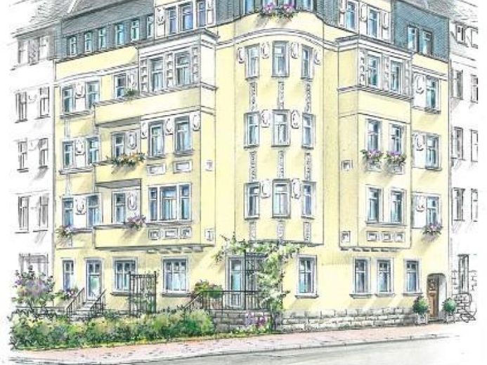 Jößnitzer Str. 86, Wohnung 5 ~~~ Balkon, Haus mit Aufzug, Bad mit Wanne und Dusche – Foto 1