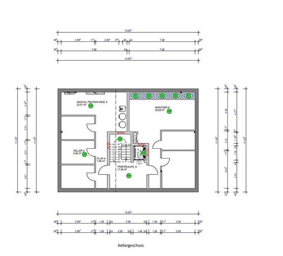 Modernes Wohnen in Nottuln/Appelhülsen - Neubau-/ Sanierungsprojekt - Erdgeschoss -Nr.2 – Haus 17a Kellergeschoss