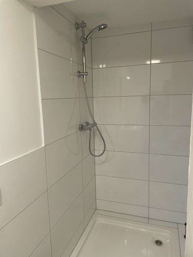 Neuwertige möblierte 2-Zimmerwohnung im Souterrain nahe SAP/Heidelberg – Dusche