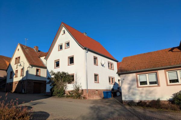 Gemünden nad Menem, gospodarstwo z wydzielonym mieszkaniem