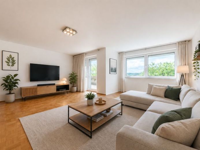 Morgensonne & Feierabendblick: Ihr neuer Lieblingsplatz mit 2 Balkonen – फोटो 1