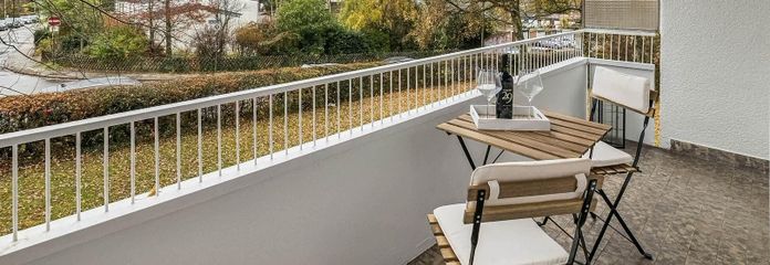 Helle und bezugsfertige Wohnung SB-Eschberg, provisionsfrei vom Eigentümer – Balkon