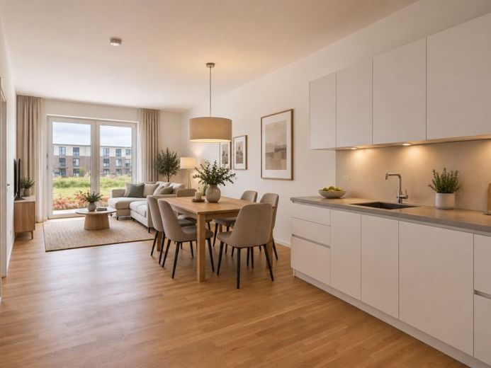 Barrierefreies Wohnen in direkter Schleinähe und Tiefgaragenstellplatz – Foto 1