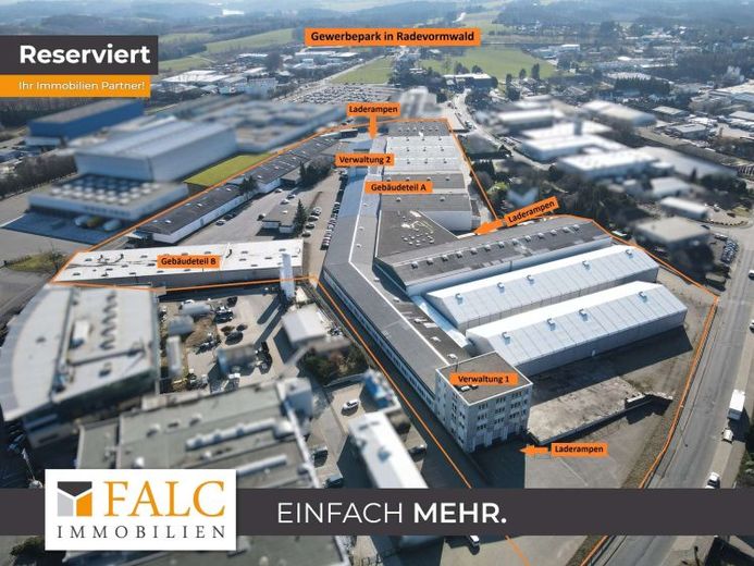 Gewerbeareal mit Logistikhallen, Gefahrgutlager und Entwicklungspotenzial – Foto 1