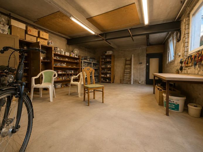Historisches Wohn- und Geschäftshaus (teilsaniert) - außergewöhnliches Potenzial im Herzen Eberns – EG Werkstatt