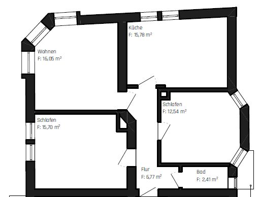 Светлая 3-комнатная квартира | 70 м² | Встроенная кухня – Фото 7