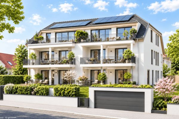 Abitare presso il parco cittadino - progetto residenziale a Bad Aibling